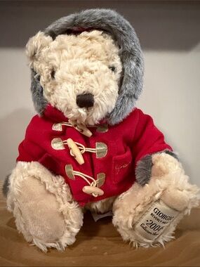 Giorgio Beverly Hills 2004 Teddy Bear in Red Hooded Coat - Collector's Edition